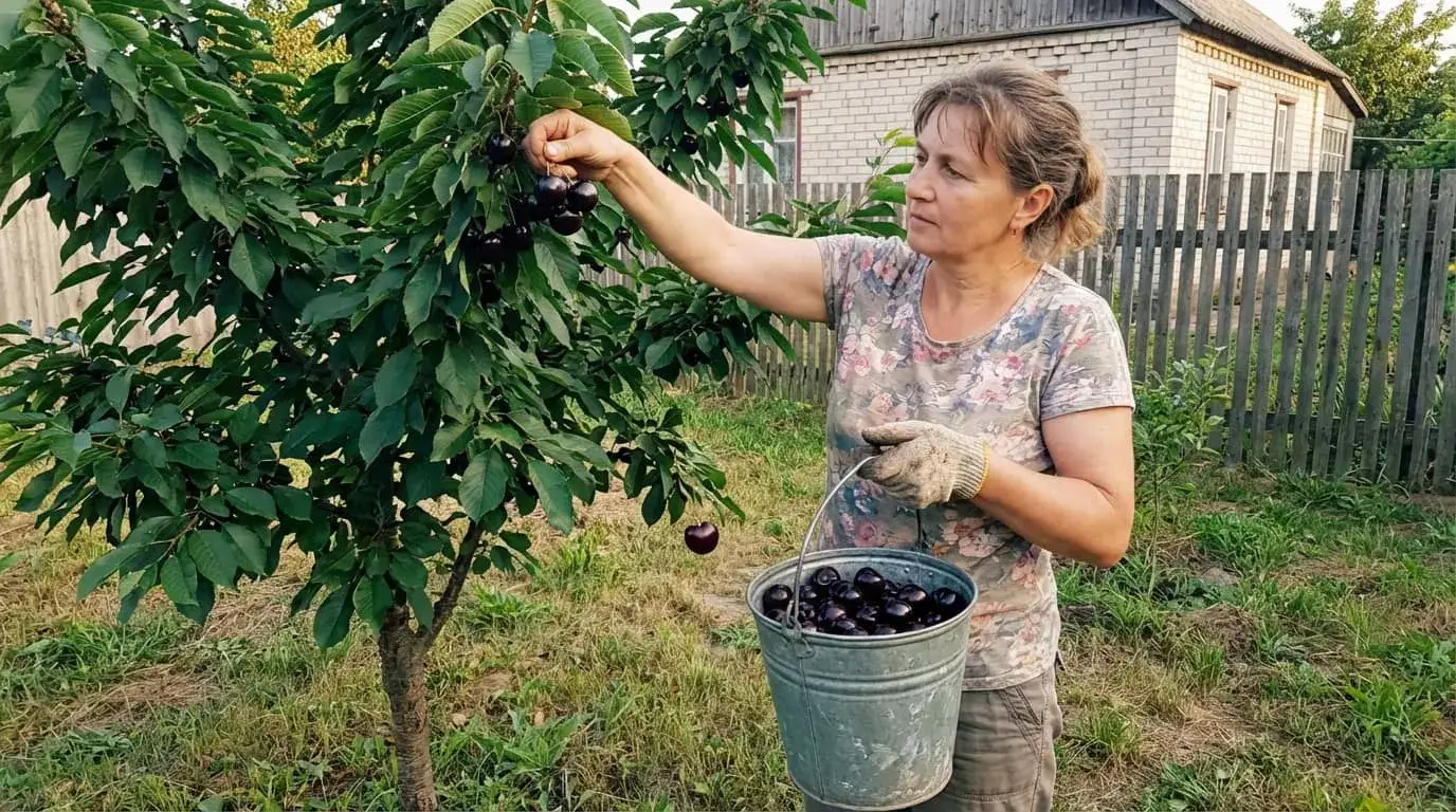 Збір черешні Долоня